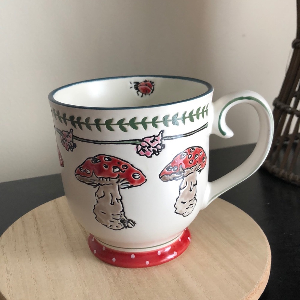 MUSHROOM Ladybug Coffee Mug